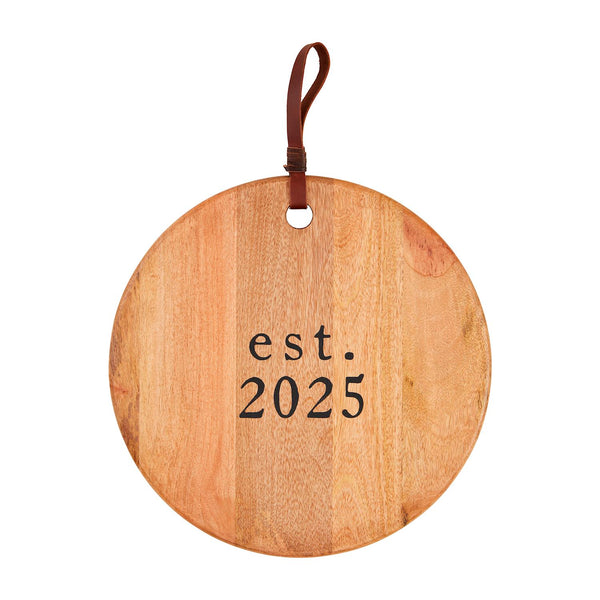 EST 2025 Wood Board